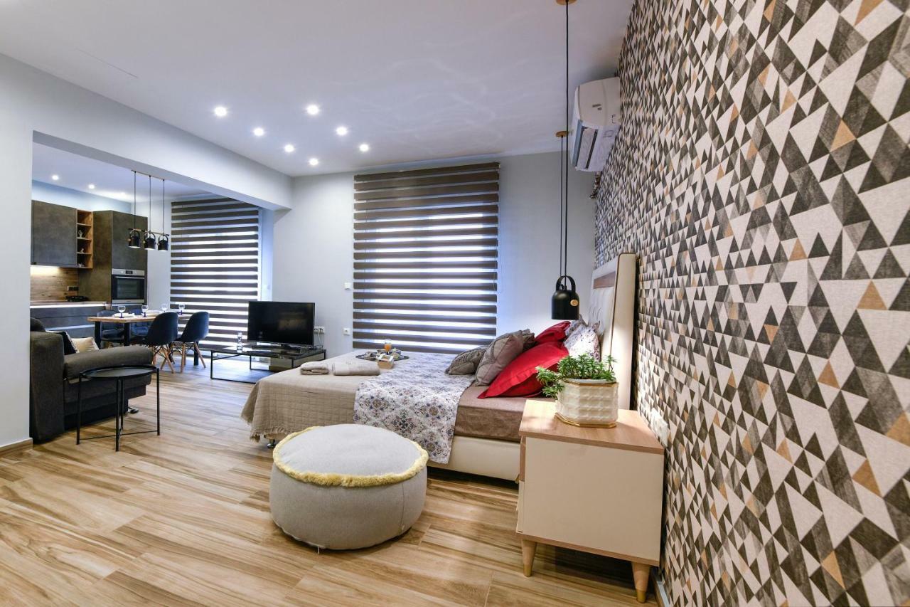 Adell Luxury Apartments Kavala Exterior foto